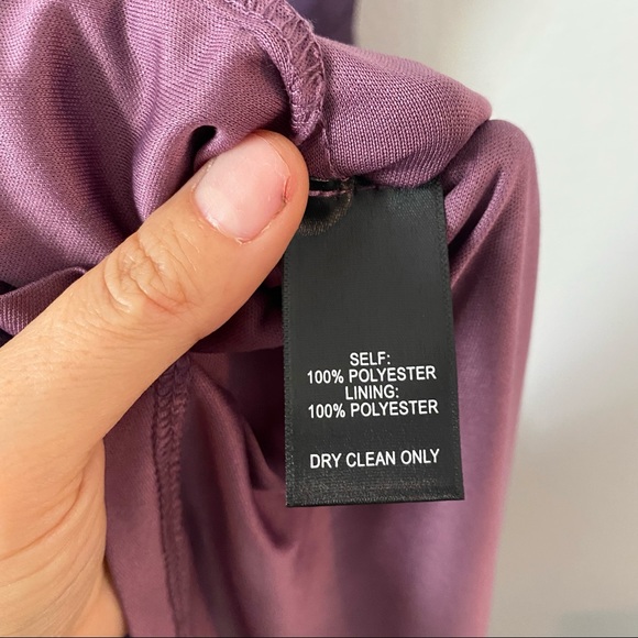 NWOT Lulu’s Air of Romance Dusty Purple Maxi Dress - Sz M - Picture 14 of 14